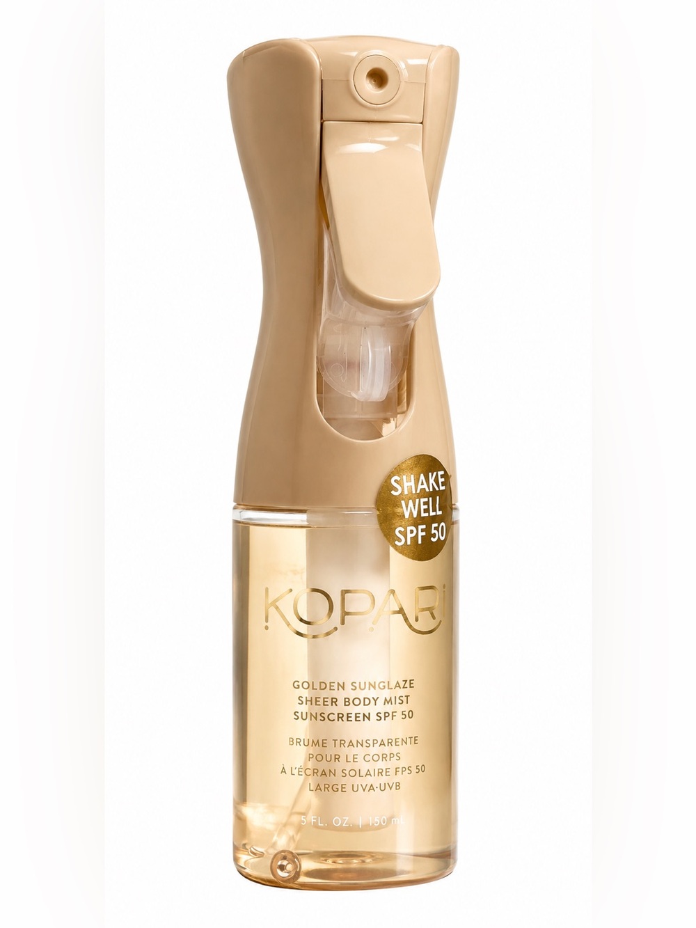 Kopari Golden Sunglaze Sheer Body Mist SPF50